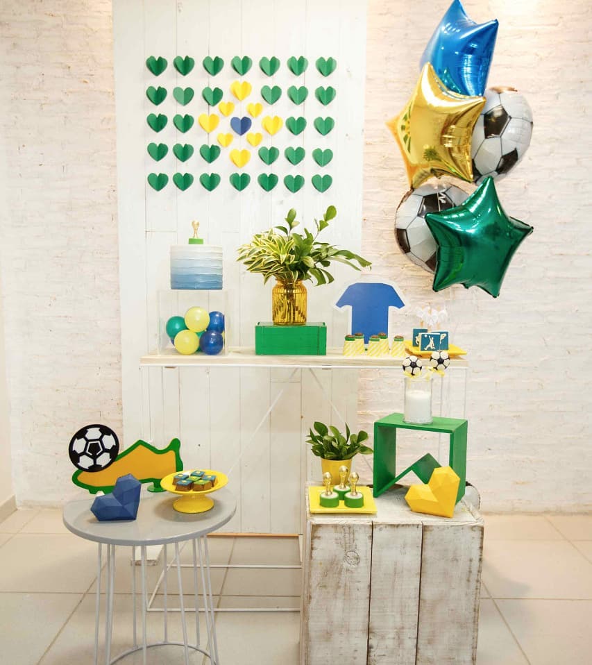 13 ideias de decorações para Copa do Mundo  Guia Tudo Festa - Blog de Festas - dicas e ideias!