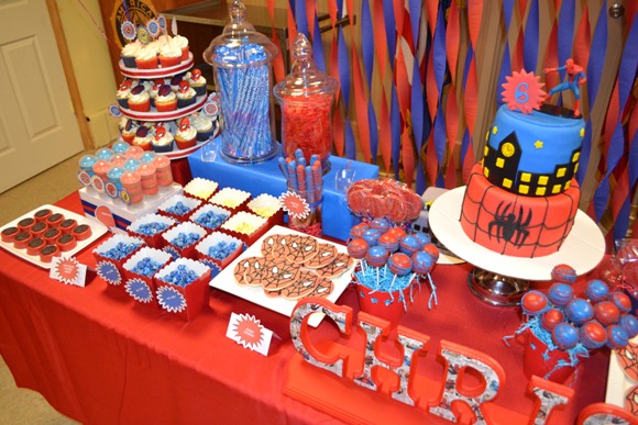 Amazing Spiderman Inspired Birthday Party Ideas - via BirdsParty.com