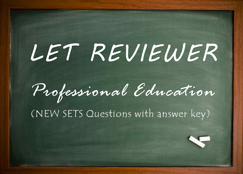 Professional Education LET Reviewer