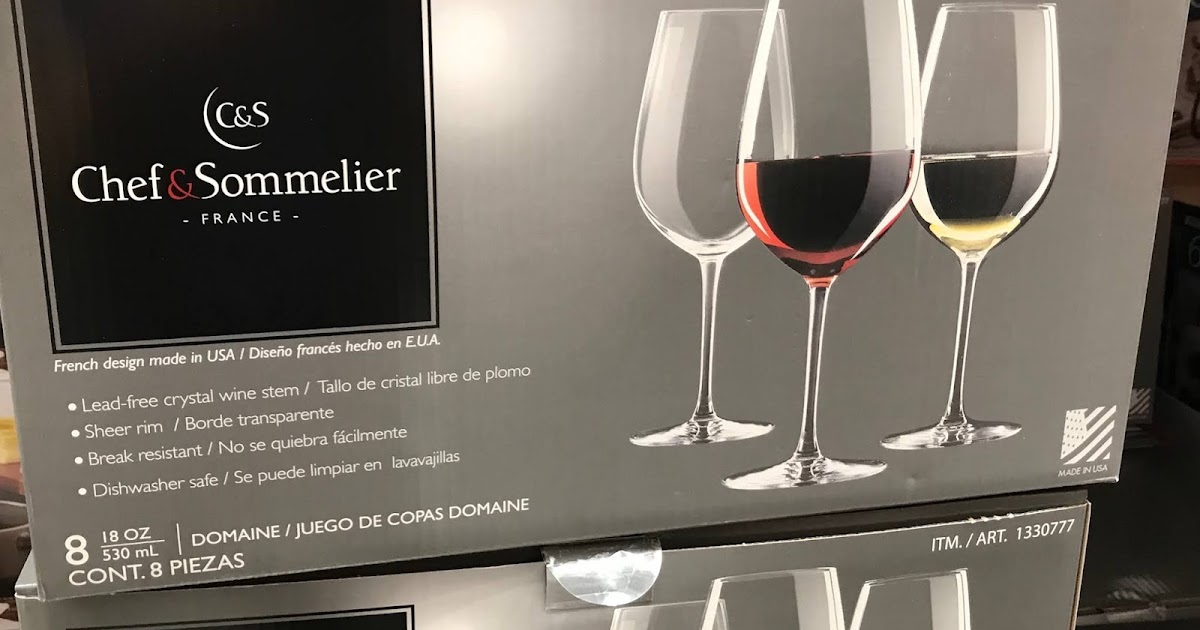 Chef & Sommelier Crystal Wine Glass (8 piece) Costco Weekender