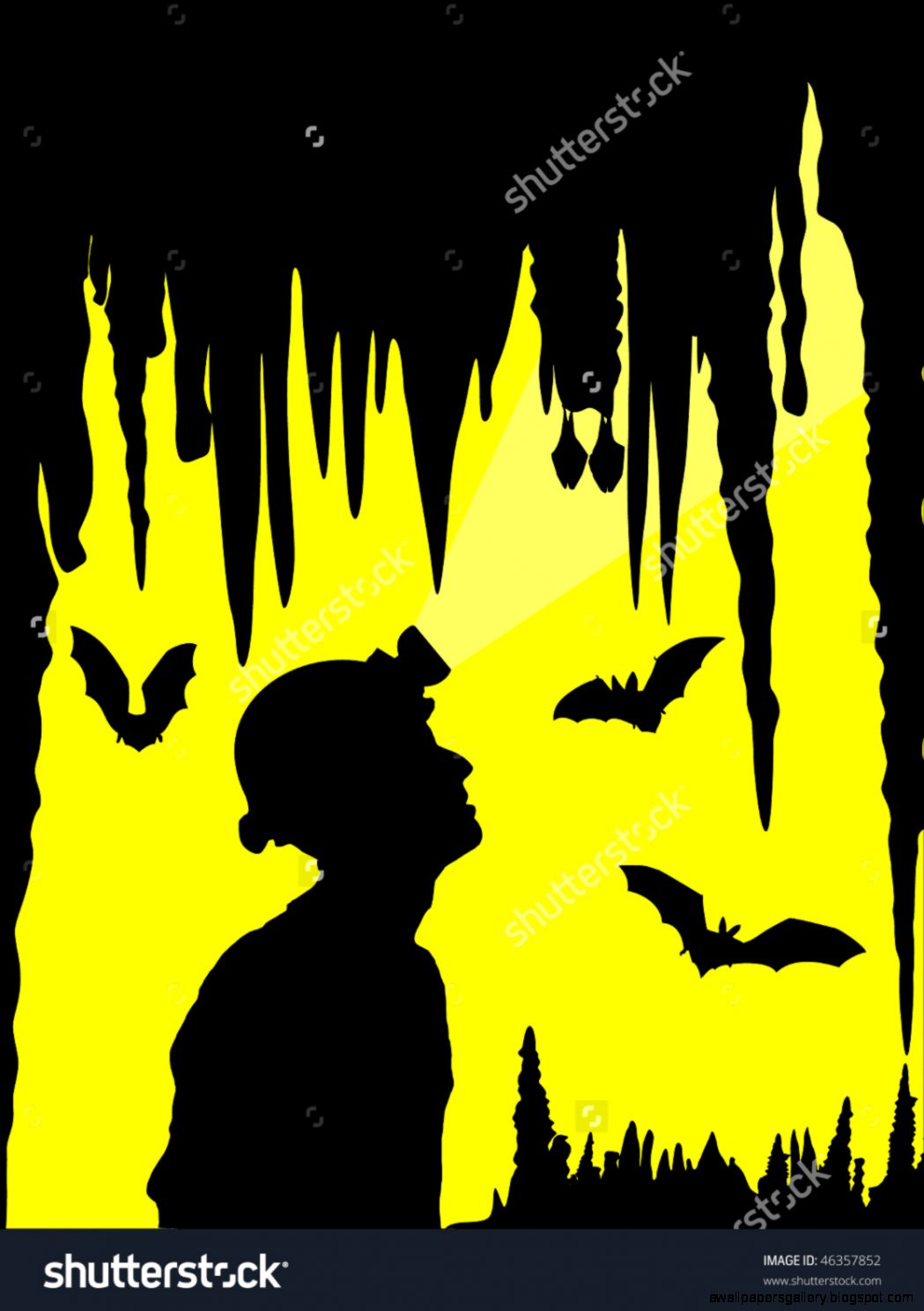 Bat Cave Stock Vectors  Vector Clip Art  Shutterstock