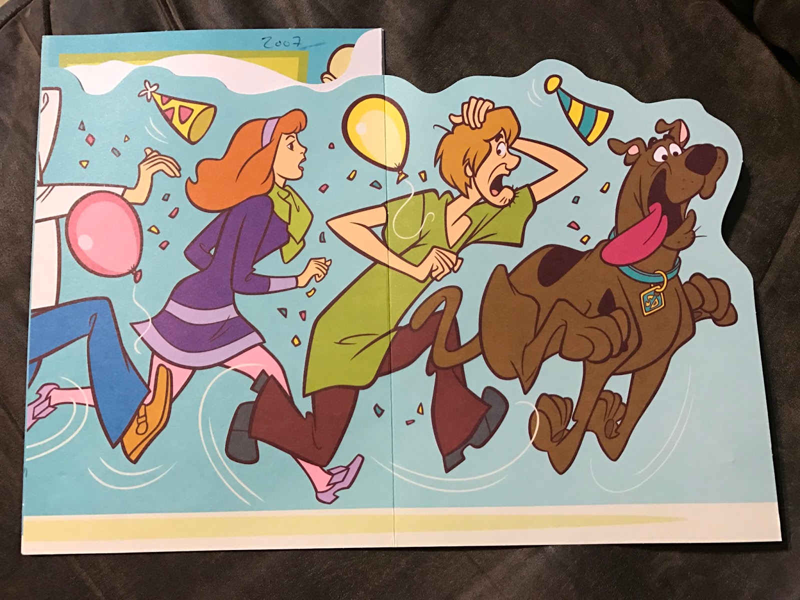 ScoobyAddict's Blog My Scooby Stuff Day 269 Scooby and Shaggy Birthday Card