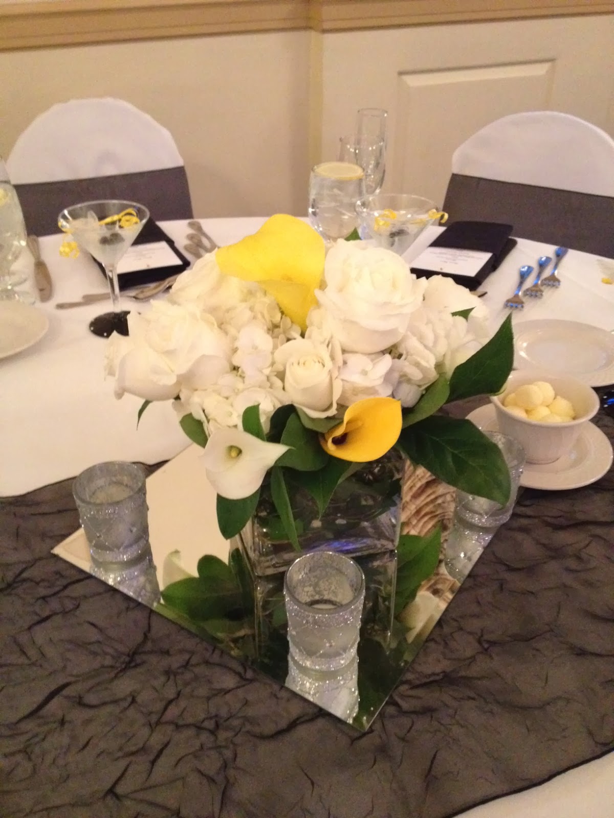 Weddings at the Hawthorne Hotel Black and White Wedding