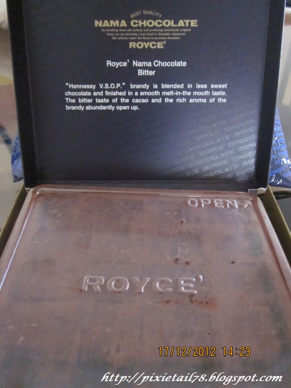 Royce' Nama Chocolate Bitter