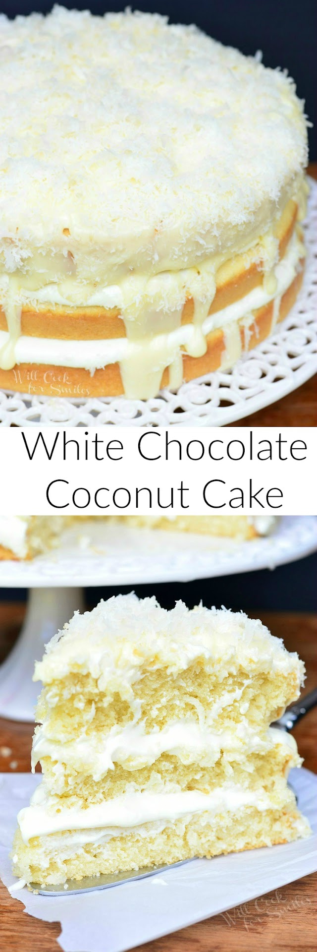 White Chocolate Coconut Cake Recipe