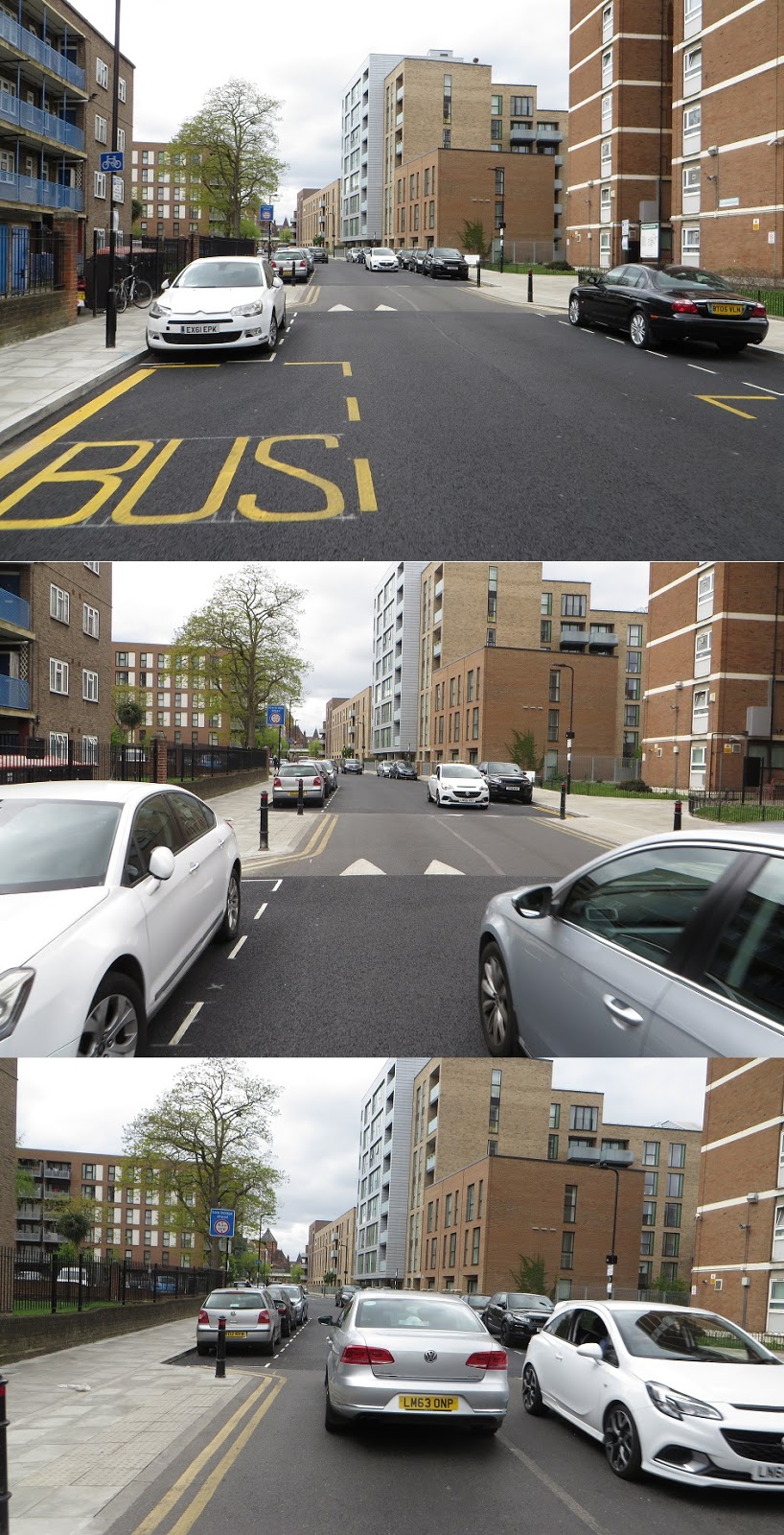 Hackney cyclist The improved Central London cycle grid on Whiston Road