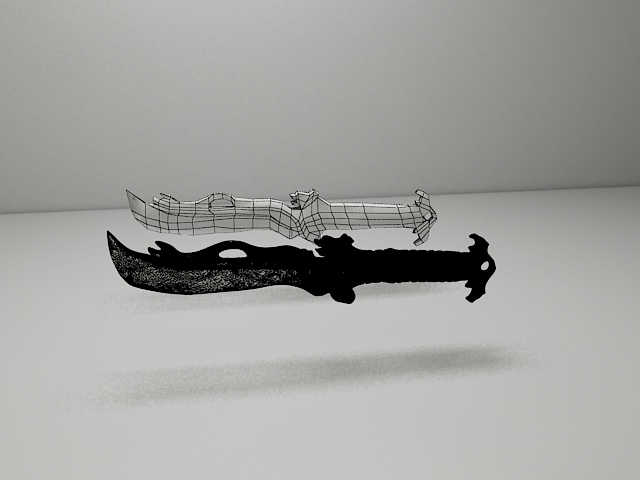 Нож из фар край 3 чертеж