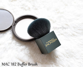 Zac Posen for MAC 182 Buffer Kabuki Brush Limited Edition Review Size Comparison
