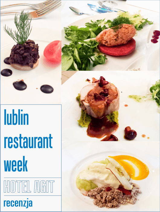 Lublin Restaurant Week - tasting menu w Hotelu Agit | Ambasadorzy akcji | Menu składające się z 3 dań w festiwalowej cenie 39 zł | Restauracje lubelskie