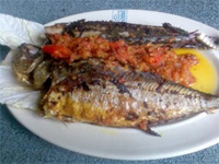 Perabot Tadika: Resepi Ikan Jaket/ Cencaru Sumbat Cili