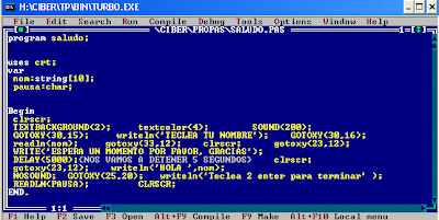 Pascal: Estructura de pascal