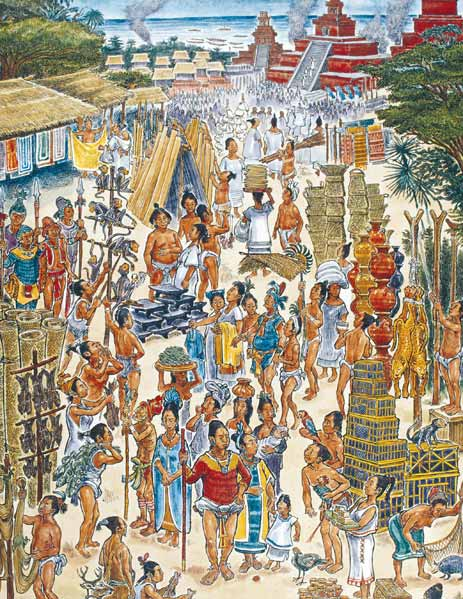 ¿Cómo era el comercio y trueque de los mayas? - Revista Explore