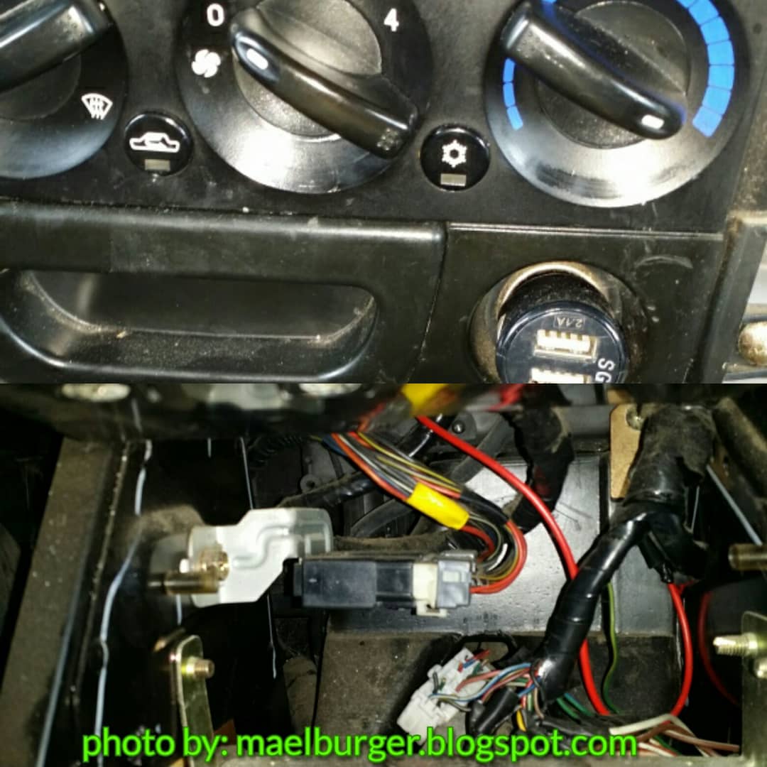 Kedudukan Relay Fuel Pump Waja 1.6