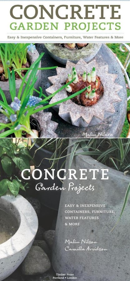 Book : Concrete Garden Projects - 101 Gardening