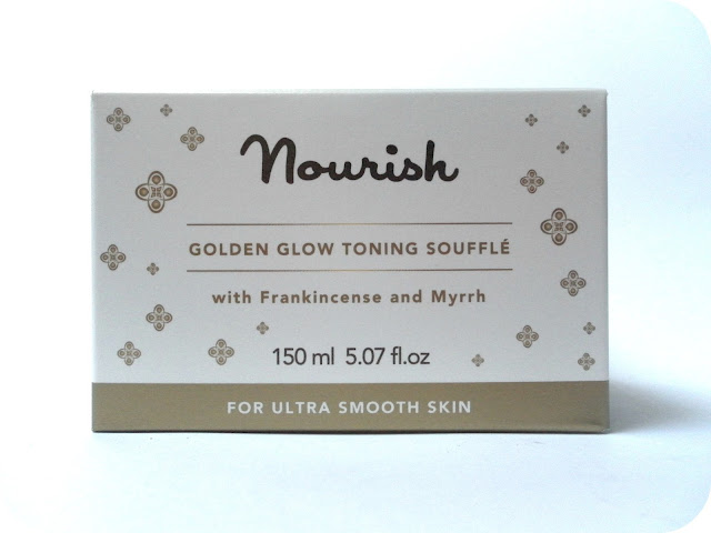 A picture of Nourish Golden Glow Toning Souffle with Frankincense and Myrrh