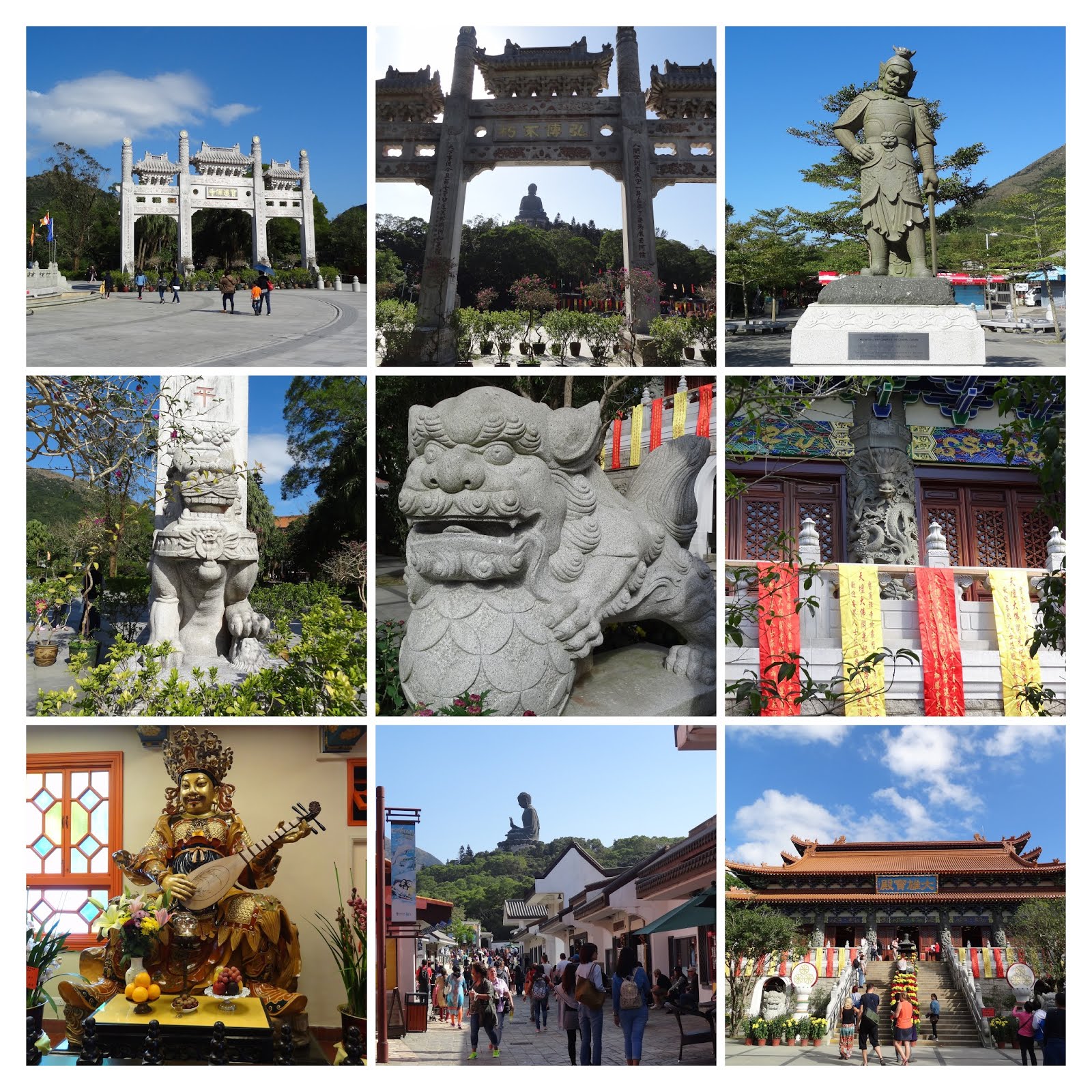 Big Buddha and Po Lin Monastery