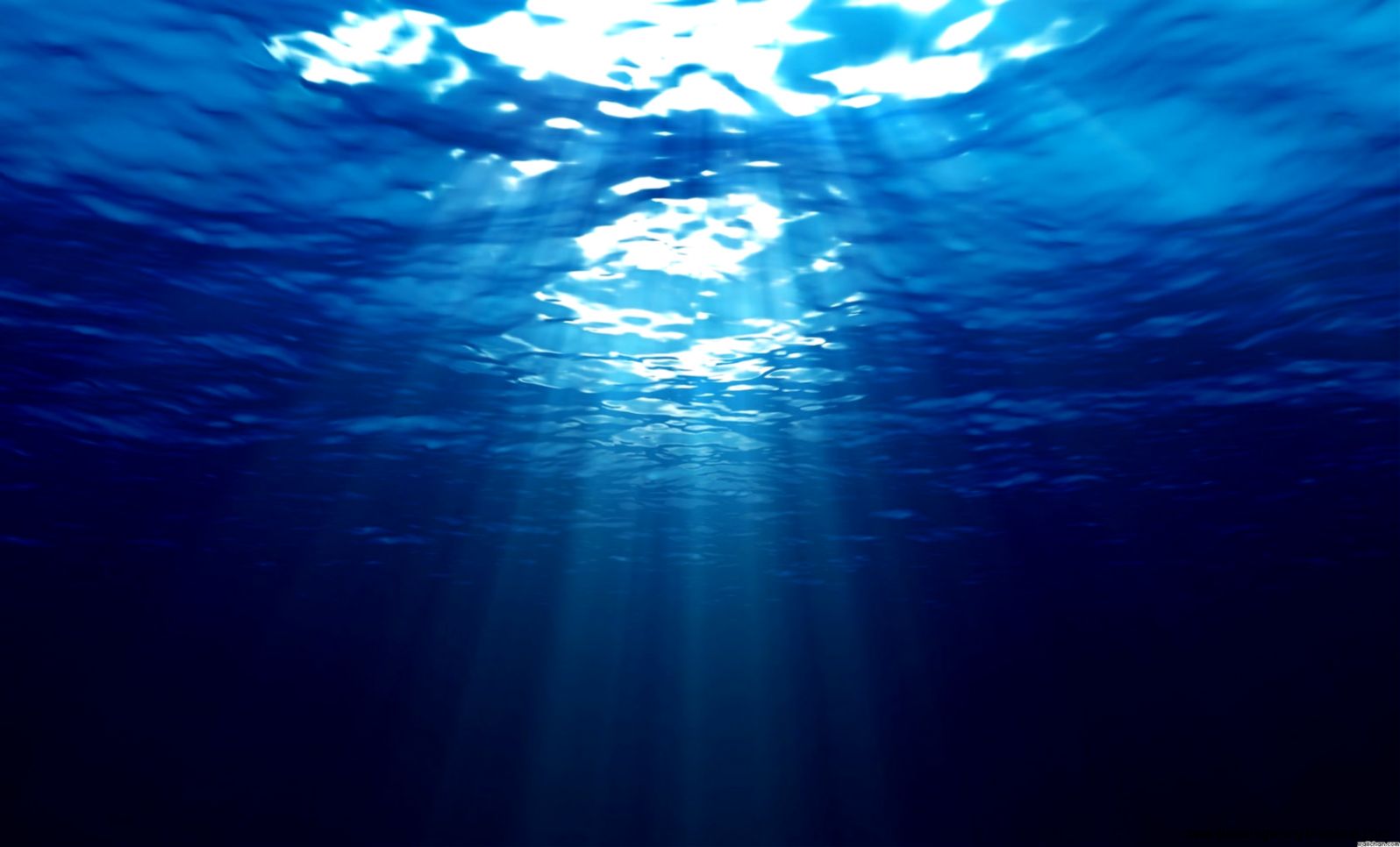 Dark Underwater Ocean Wallpaper