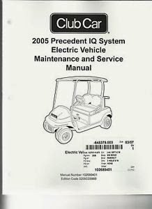 2005 Precedent Club Car Owner Manual | Free Download PDF Ebook