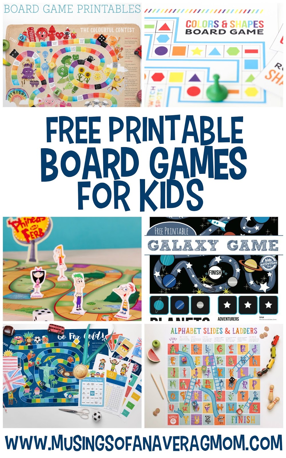 Musings Of An Average Mom Free Printable Board Games Musings Of An Average Mom Free Printable Board Games