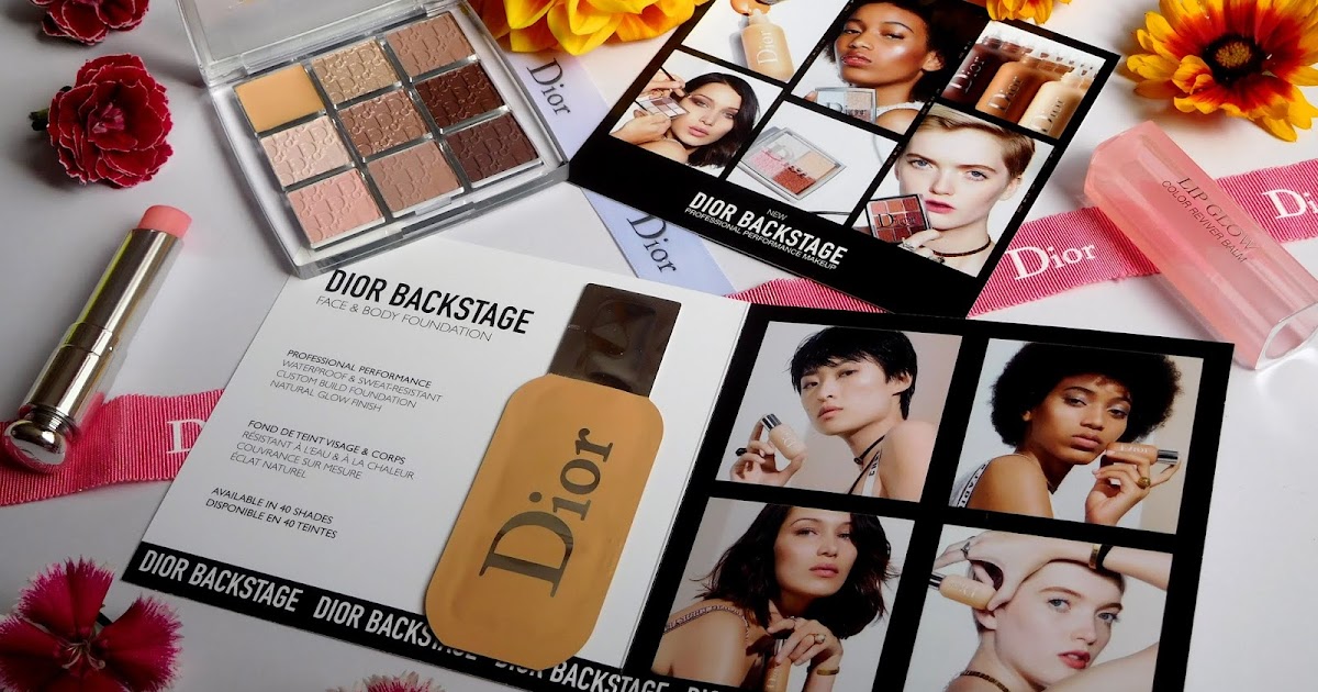 debenhams dior backstage