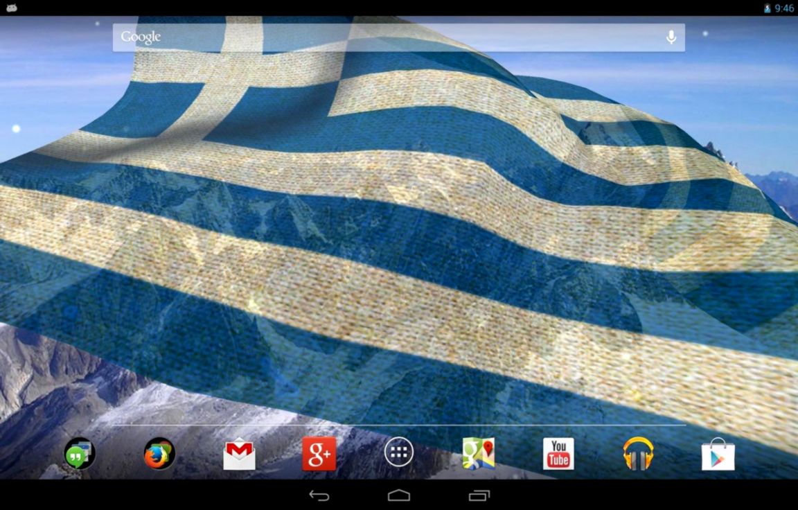 3D Greece Flag Live Wallpaper   Applications Android et Tests