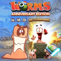 Worms Anniversary Edition Game Cover