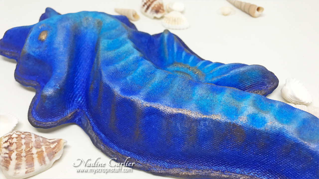 Results On A Paper Mache Seahorse Nadine Carlier