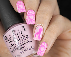 awareness cancer breast sunday nails stamping month