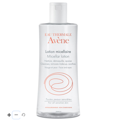avene Micellar Lotion Cleanser and make up remover