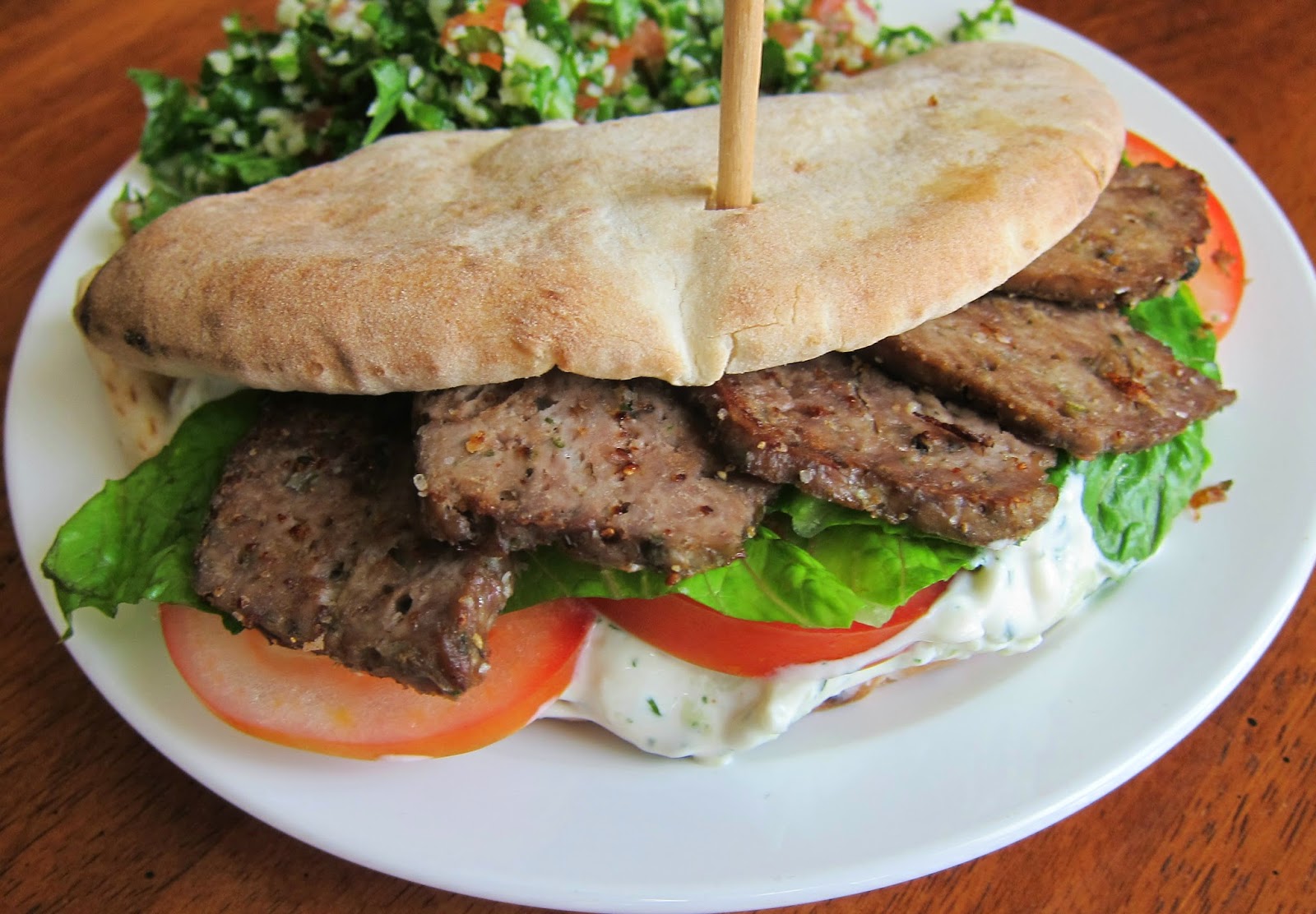 Saturday Night Suppers: Gyros with Tzatziki Sauce