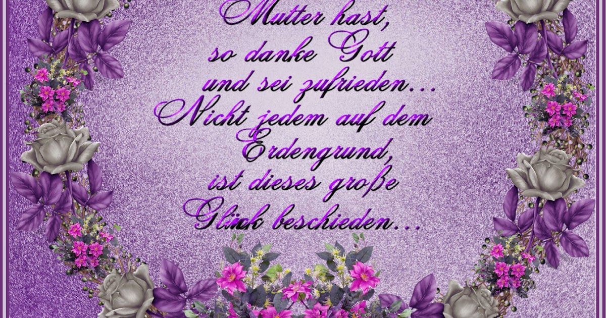 Wenn Du Noch Eine Mutter Hast Gedicht edda-eddastubenblog.blogspot.com