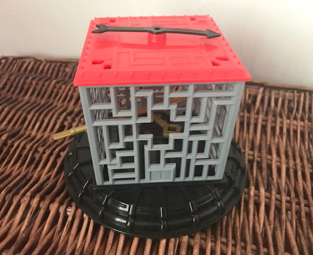 key in a cube maze challenge 