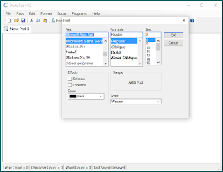 DustyPad v1.2 Released - Multi-tab NotePad Utility 2