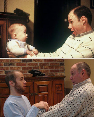 15 Peoples Recreated their Childhood Photos