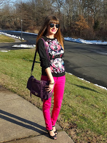 How to style pink jeans | House Of Jeffers | www.houseofjeffers.com