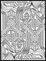 50 Trippy Coloring Pages