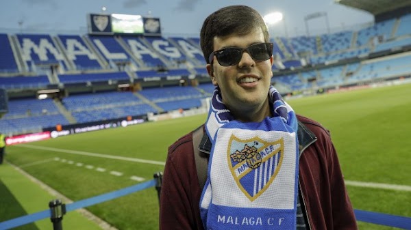 Juan Antonio Zamora: "Un gol del Málaga es una sensación de éxtasis"