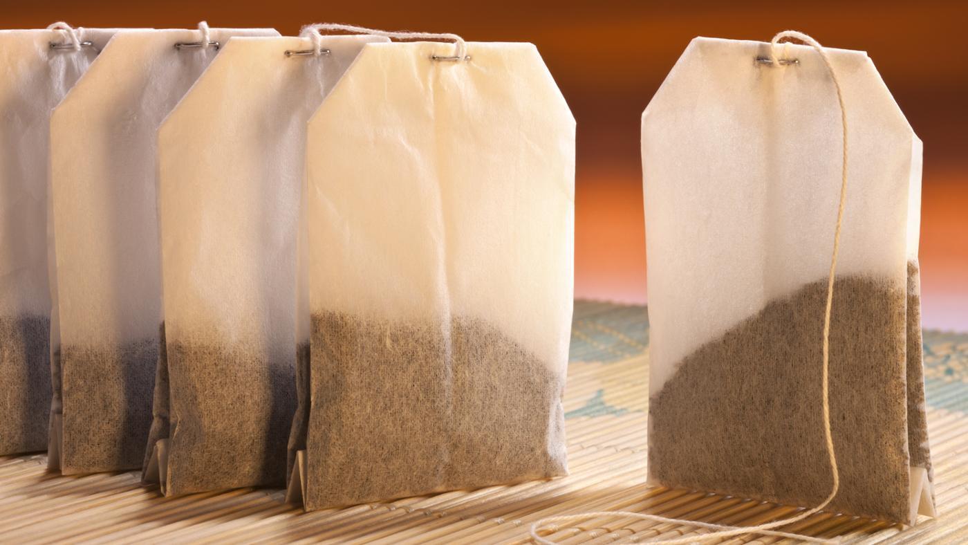 CREATIVE UPCYCLING RECYCLING TEA BAGS