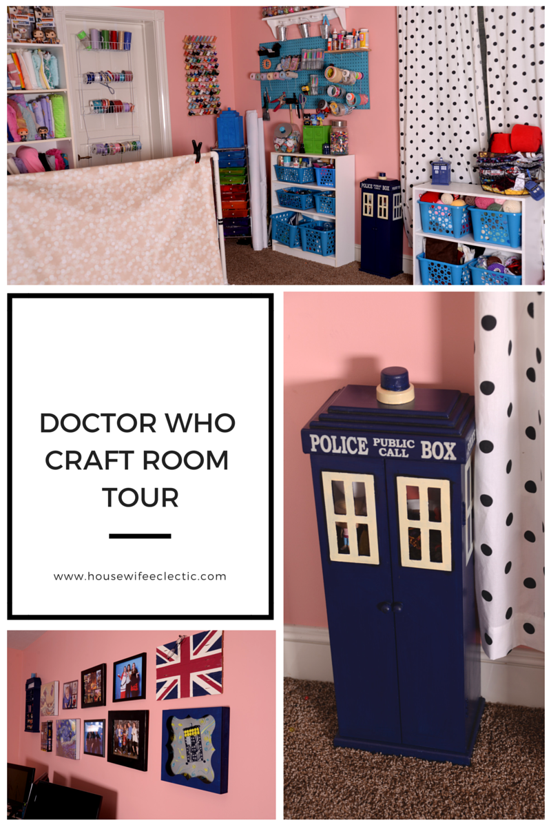 Doctor Who Craft Room Tour Housewife Eclectic
