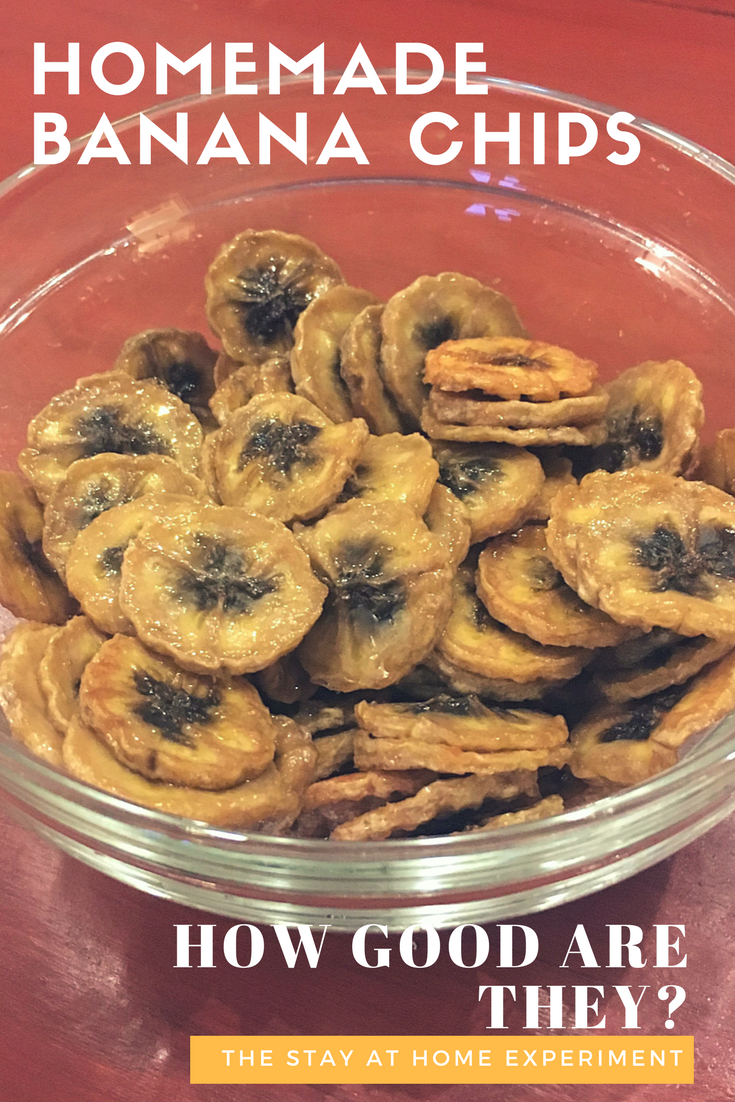 Experiment 3 Homemade Banana Chips