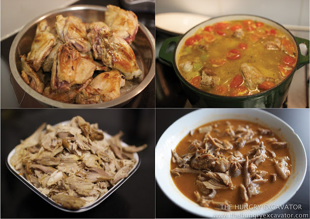 The Hungry Excavator: Rabbit Ragoût with Pan Fried Gnocchi and Green ...