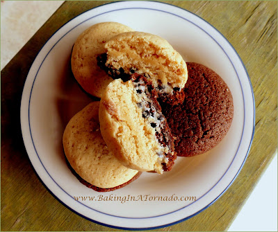 Day and Night Sandwich Cookies | www.BakingInATornado.com | #recipe #bake