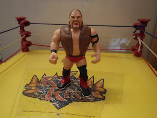 WWF Hasbro CUSTOM Justin Hawk Bradshaw action figure