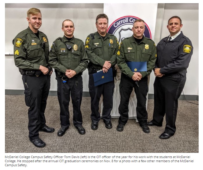 CC Md NAACP 7014 Police Carroll Co Sheriff's Dept