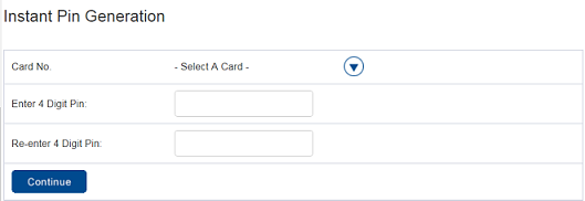 How to change atm pin for hdfc forex card