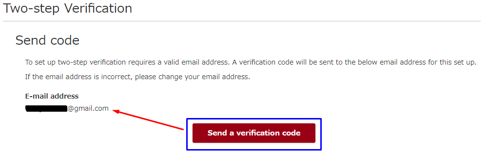 Введите код верификации. Sent verification code. An email has been sent for verification. На русском. An email has been sent for verification.. Где на почте gmail находится send verification.