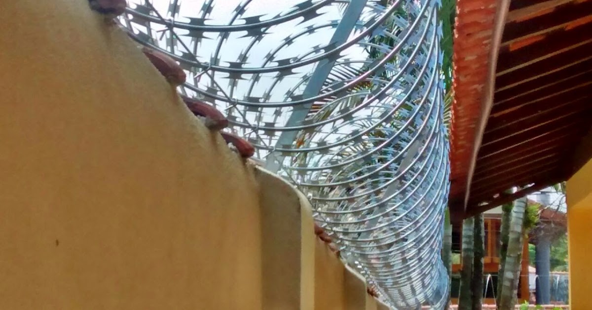 REDECON ESPECIALISTA EM CERCAMENTOS Instalação de Concertina Simples