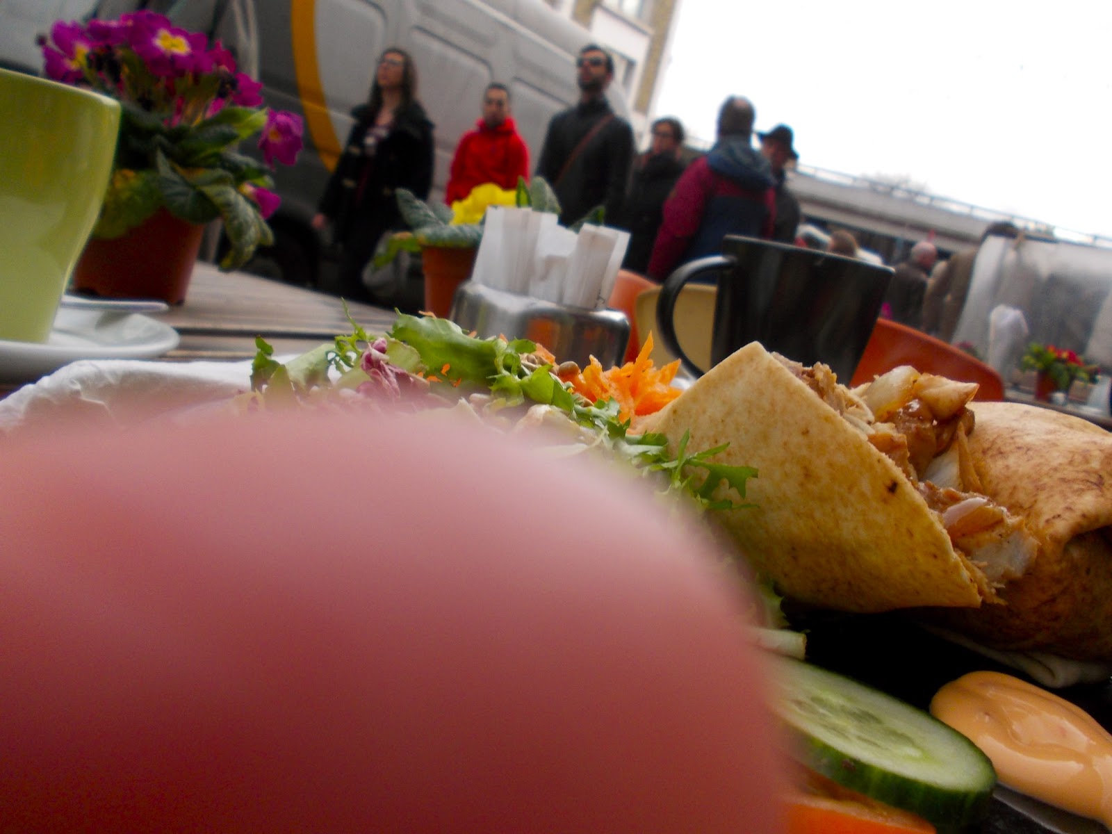 cooking up a storm in a teacup Portobello Road, Bullet Holes and