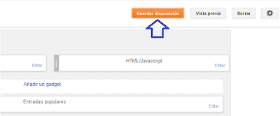 Widget Entradas populares de Blogger en Horizontal 