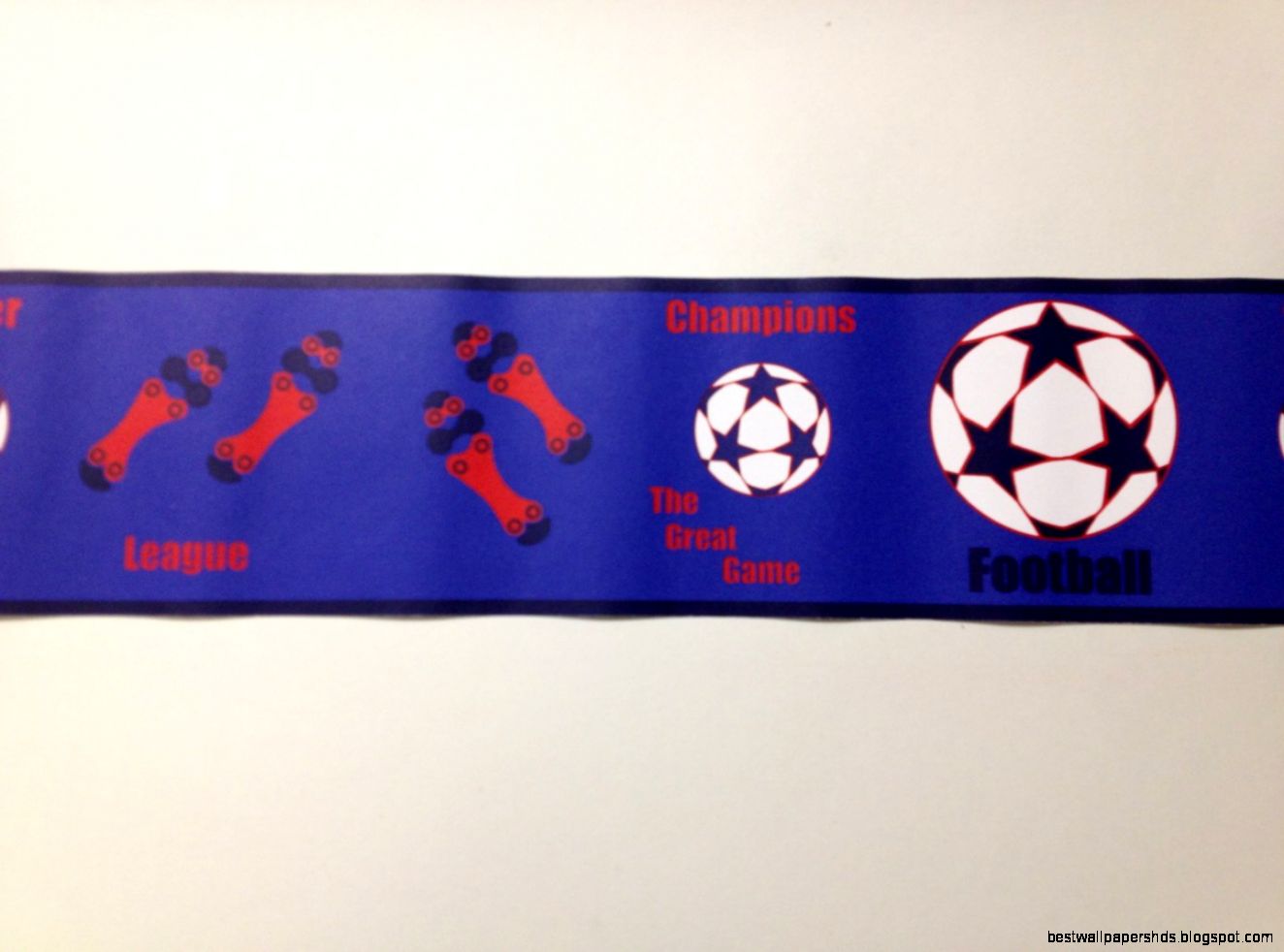 Moda Football Wallpaper Border   Decorating Centre in Ceredigion Wales